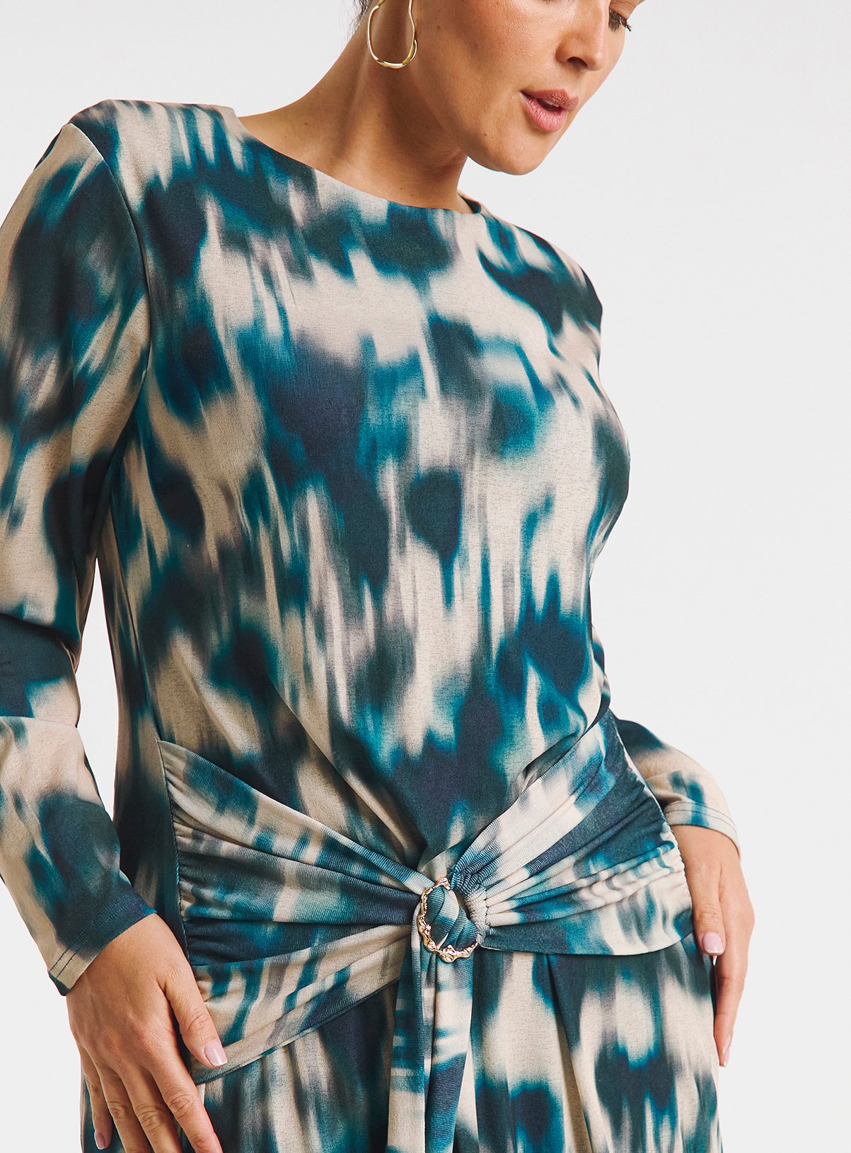 SIMPLY BE Dry Handle Mesh Midaxi Dress 22 - Image 4 thumbnail